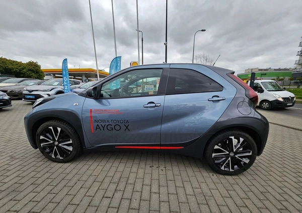 Toyota Aygo X cena 81900 przebieg: 4220, rok produkcji 2023 z Orzesze małe 277